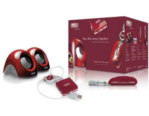 SWEEX NOTEBOOK BOX ROSY RED