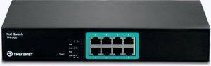 TRENDNET TPE-S80 8-PORT 10/100MBPS POE SWITCH