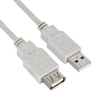 NILOX USB 2.0 2M WHITE M/F