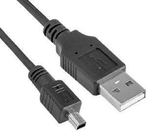 NILOX USB 2.0 2M BLACK A/MALE MINI B