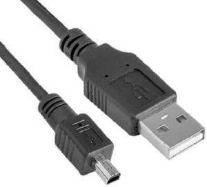 NILOX USB 2.0 3M BLACK A/MALE MINI B