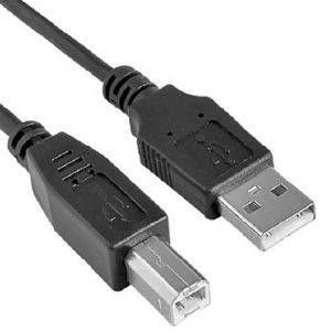 NILOX USB 2.0 5M BLACK A/B M/M