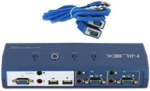 NILOX KVM SWITCH 2 PORTS USB