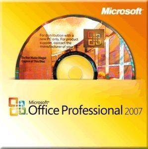 MICROSOFT OFFICE PROFESSIONAL 2007 ENGLISH DSP
