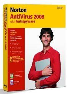 SYMANTEC NORTON ANTIVIRUS 2008 RETAIL