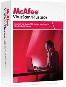 MCAFEE VIRUSSCAN PLUS 2009 - 1 USER MCAFEE VIRUSSCAN PLUS 2009 - 1 USER