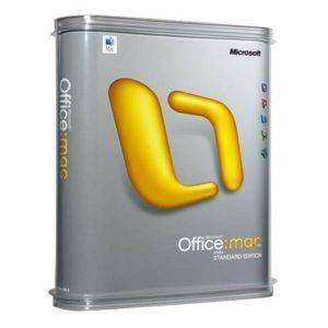 OFFICE MAC 2004 ENGLISH CD