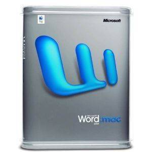 WORD MAC 2004 ENGLISH CD