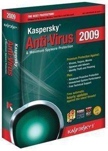 KASPERSKY ANTIVIRUS 2009 RETAIL 2 USERS
