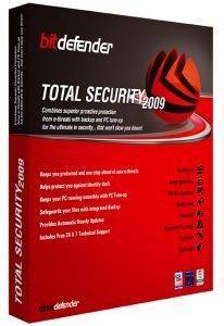 BITDEFENDER TOTAL SECURITY 2009 1YEAR 1USER