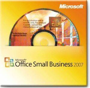 MICROSOFT OFFICE SMALL BUSINESS EDITION 2007 ENGLISH DSP