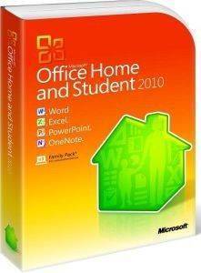 MICROSOFT OFFICE HOME AND STUDENT 2010 DSP 