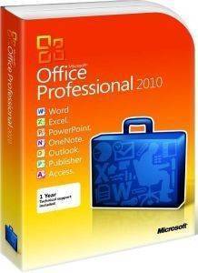 MICROSOFT OFFICE PROFESSIONAL 2010 DSP 