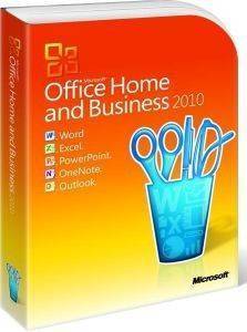 MICROSOFT OFFICE HOME & BUSINESS 2010 ATTACH KEY GR