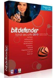 BITDEFENDER TOTAL SECURITY 2010 2YEAR 3USERS