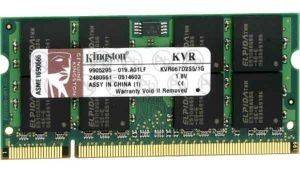 KINGSTON KVR800D2S6/2G 2GB 800MHZ DDR2 SODIMM