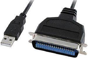 USB TO PARALLEL CABLE 1.8M