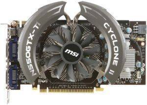 MSI N550GTX-TI CYCLONE II 1GD5/OC GTX550 TI 1GB PCI-E RETAIL