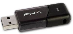 PNY ATTACHE\' 4GB USB FLASH