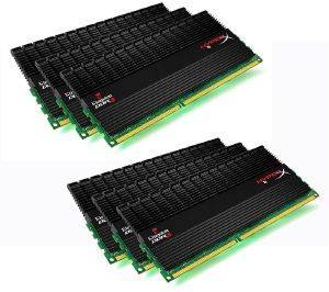 KINGSTON KHX1600C9D3T1BK6/24GX 24GB (6X4GB) PC3-12800 HYPERX BLACK XMP T1 TRIPLE CHANNEL KIT KINGSTON KHX1600C9D3T1BK6/24GX 24GB (6X4GB) PC3-12800 HYPERX BLACK XMP T1 TRIPLE CHANNEL KIT