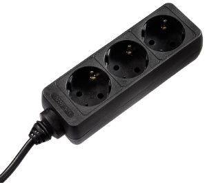 HAMA 30391 3WAY POWER STRIP BLACK