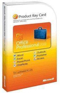 MICROSOFT OFFICE PROFESSIONAL 2010 ATTACH KEY GR