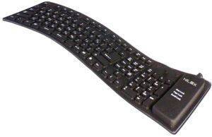 NILOX SILICON KEYBOARD PS2/USB BLACK