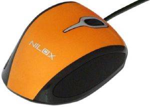 NILOX NX800 ERGOWIRE ORANGE OPTICAL USB MOUSE NILOX NX800 ERGOWIRE ORANGE OPTICAL USB MOUSE