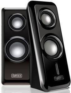 SWEEX 2.0 SPEAKER SET ARENA BLACK SILVER SWEEX 2.0 SPEAKER SET ARENA BLACK SILVER
