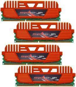 GEIL GEC316GB1333C9QC 16GB (4X4GB) DDR3 1333MHZ PC3-12000 ENHANCE CORSA QUAD CHANNEL KIT GEIL GEC316GB1333C9QC 16GB (4X4GB) DDR3 1333MHZ PC3-12000 ENHANCE CORSA QUAD CHANNEL KIT