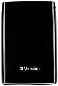 VERBATIM 320GB STORE \'N\' GO USB 2.0 PORTABLE HARD DRIVE BLACK