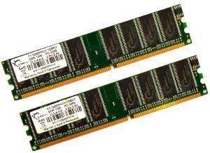 G.SKILL F1-3200PHU2-2GBNT 2GB (2X1GB) DDR1 PC-3200 DUAL CHANNEL KIT