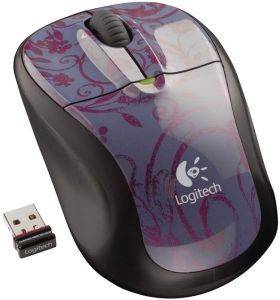 LOGITECH M305 WIRELESS MOUSE MIDNIGHT GARDEN