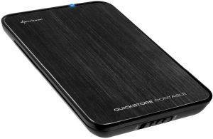SHARKOON QUICKSTORE PORTABLE USB 3.0 BLACK