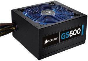 CORSAIR GAMING SERIES GS600 600W PSU 80+ CERTIFIED CMPSU-600GEU