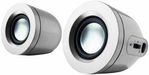 TRUST SPHERE NOTEBOOK SPEAKER SILVER TRUST SPHERE NOTEBOOK SPEAKER SILVER