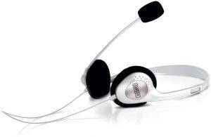 SWEEX LIGHTWEIGHT HEADSET WHITE/SILVER