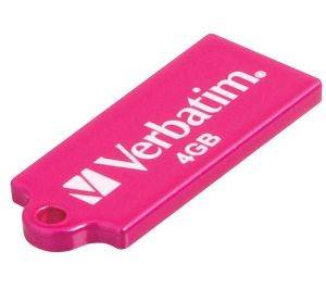 VERBATIM 4GB STORE \'N\' GO MICRO HOT PINK