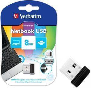 VERBATIM 8GB STORE \'N\' GO NETBOOK USB STICK VERBATIM 8GB STORE \'N\' GO NETBOOK USB STICK
