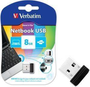 VERBATIM 8GB STORE \'N\' GO NETBOOK USB STICK