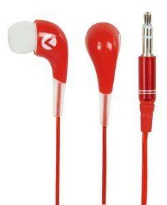 KONIG KNG-2030 OOZY EAR FUSION EARPHONES RED KONIG KNG-2030 OOZY EAR FUSION EARPHONES RED