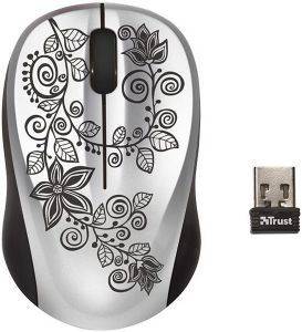 TRUST 17868 VIVY WIRELESS MINI MOUSE FLOWERS