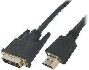 HDMI TO DVI-D SINGLE CABLE M/M 10M