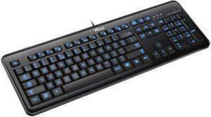 TRUST 17378 ELIGHT LED ILLUMINATED KEYBOARD GR