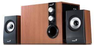 GENIUS SW-HF2.1 1205 WOOD 2.1 SPEAKER SYSTEM GENIUS SW-HF2.1 1205 WOOD 2.1 SPEAKER SYSTEM