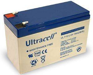 ULTRACELL UL7-12 12V/7AH REPLACEMENT BATTERY