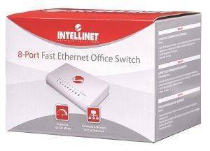 INTELLINET 502054 FAST ETHERNET OFFICE SWITCH 8-PORT 10/100MBPS PLASTIC CASE INTELLINET 502054 FAST ETHERNET OFFICE SWITCH 8-PORT 10/100MBPS PLASTIC CASE