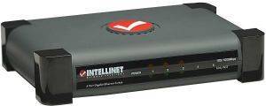 INTELLINET 524117 GIGABIT ETHERNET SWITCH 5-PORT PLASTIC GREY CASE INTELLINET 524117 GIGABIT ETHERNET SWITCH 5-PORT PLASTIC GREY CASE