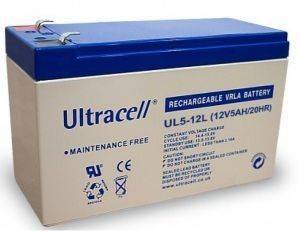ULTRACELL UL5-12L 12V/5AH REPLACEMENT BATTERY ULTRACELL UL5-12L 12V/5AH REPLACEMENT BATTERY