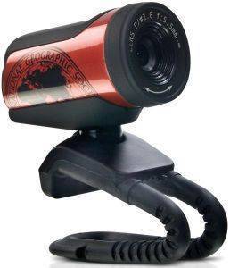 SWEEX WC612 HD WEBCAM USB NATIONAL GEOGRAPHIC RED